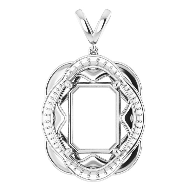 Halo-Style Pendant