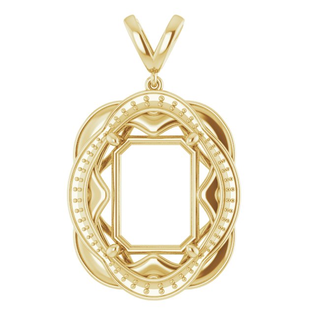 Halo-Style Pendant
