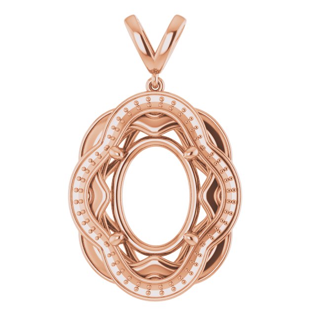 Halo-Style Pendant