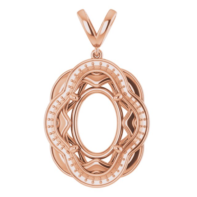 Halo-Style Pendant