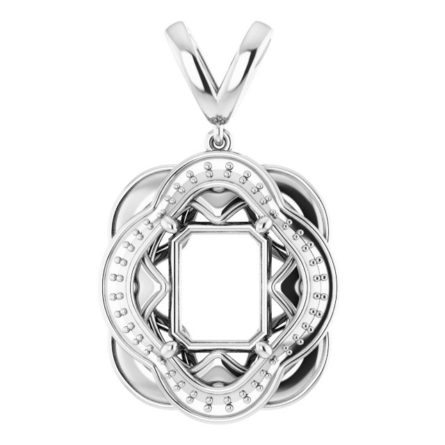 Halo-Style Pendant