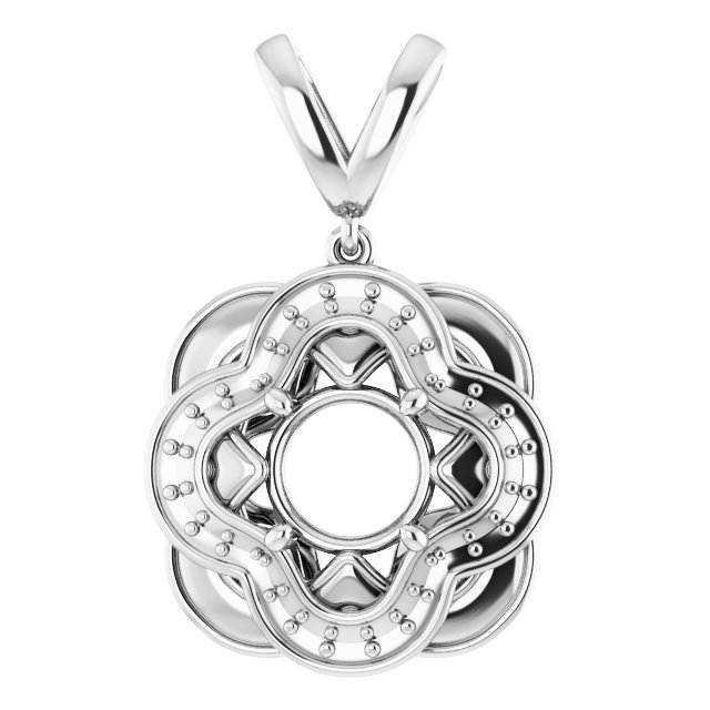 Halo-Style Pendant