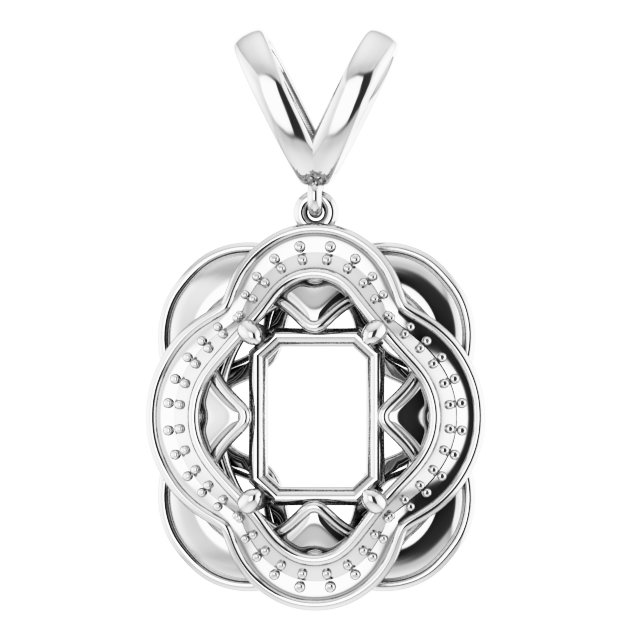 Halo-Style Pendant