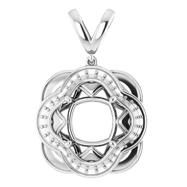 Halo-Style Pendant