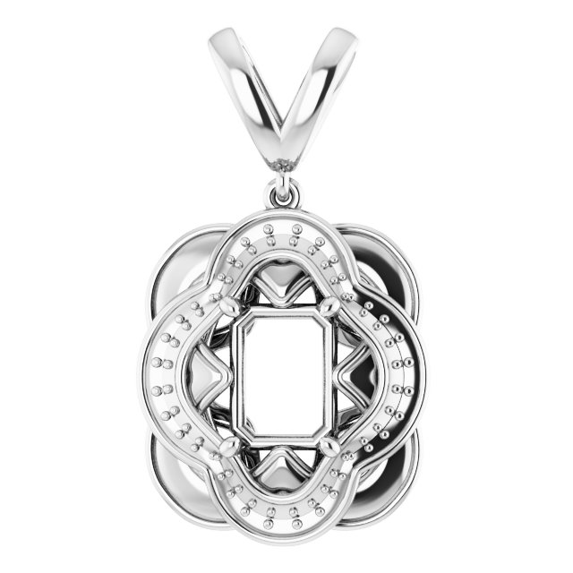 Halo-Style Pendant