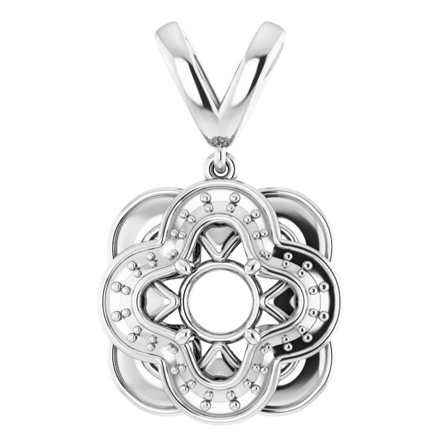 Halo-Style Pendant