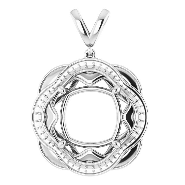Halo-Style Pendant