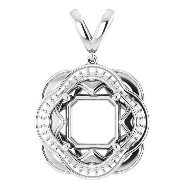 Halo-Style Pendant