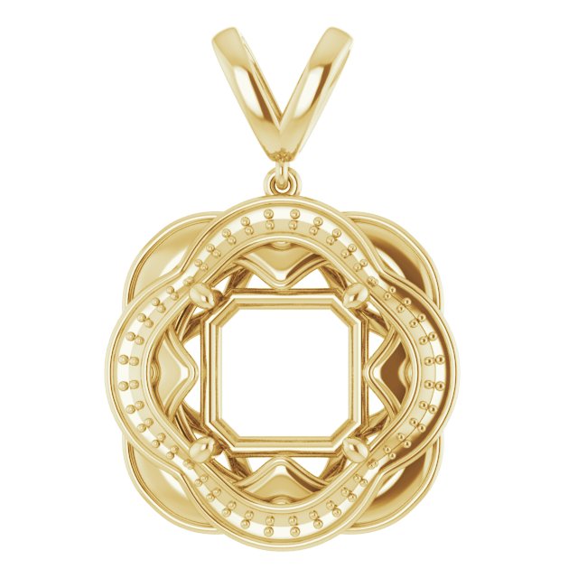 Halo-Style Pendant