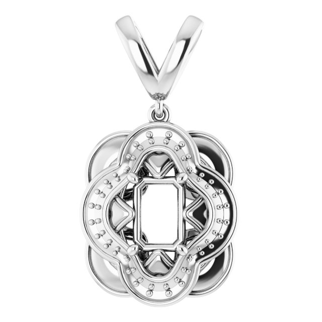 Halo-Style Pendant