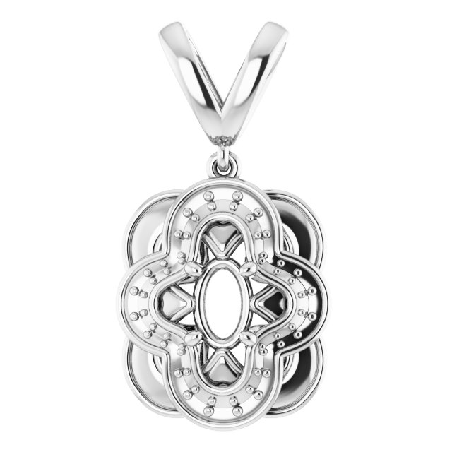 Halo-Style Pendant