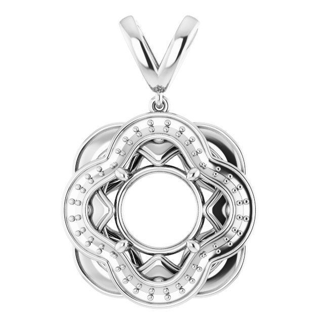 Halo-Style Pendant