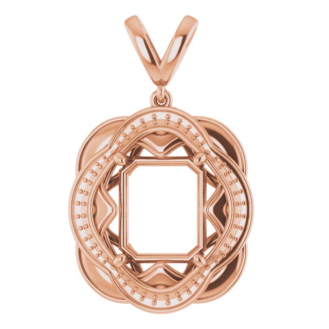 Halo-Style Pendant
