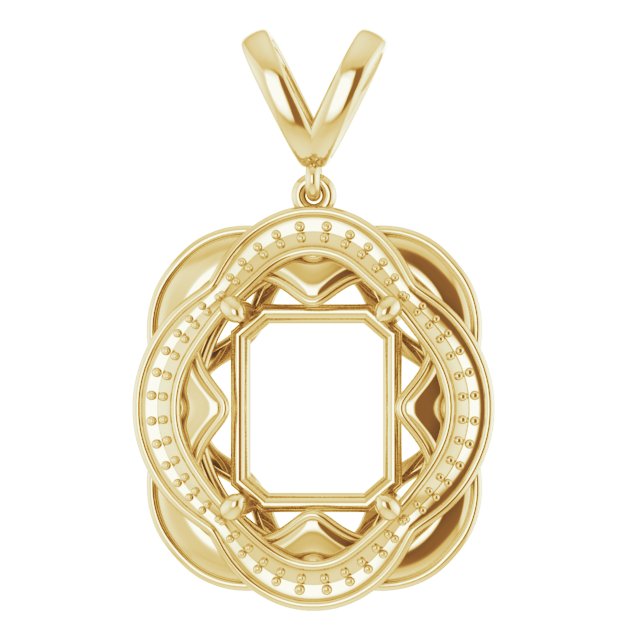 Halo-Style Pendant