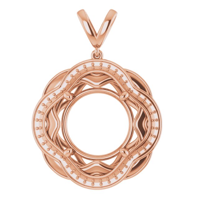 Halo-Style Pendant