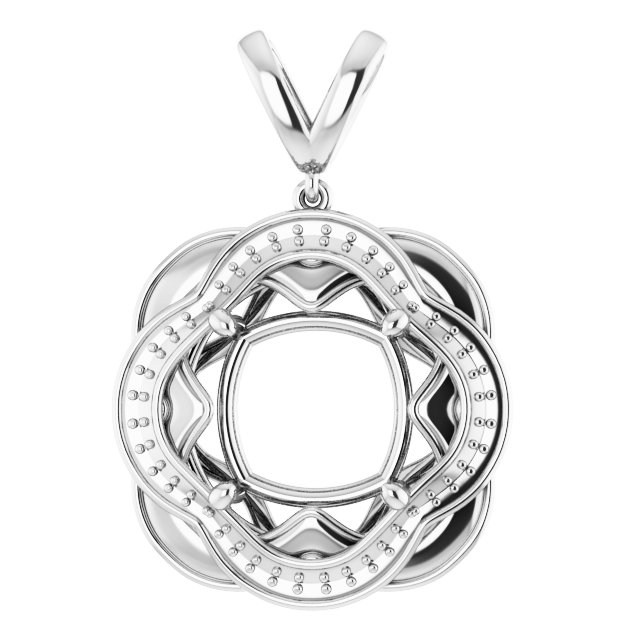 Halo-Style Pendant
