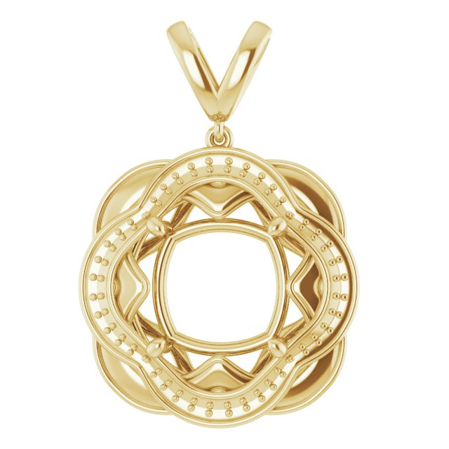 Halo-Style Pendant