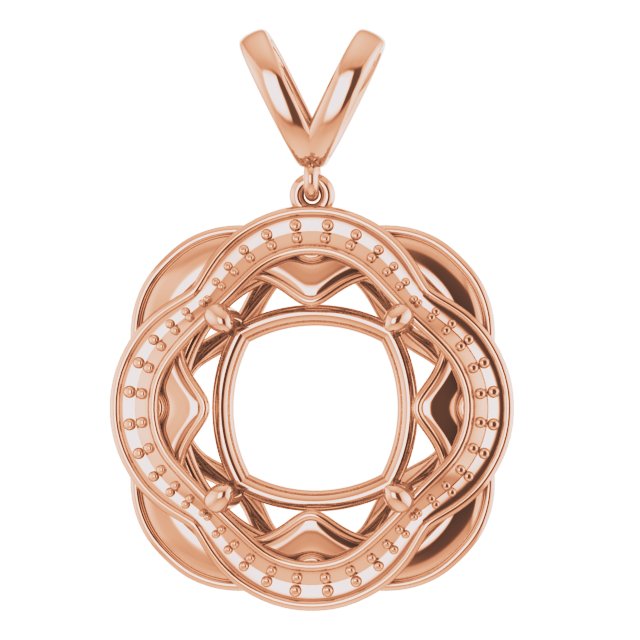 Halo-Style Pendant
