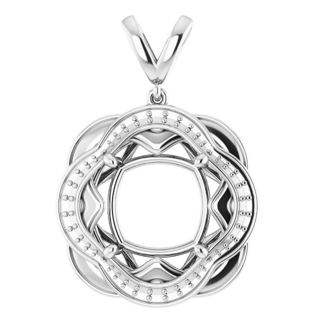 Halo-Style Pendant