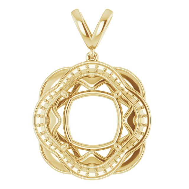 Halo-Style Pendant