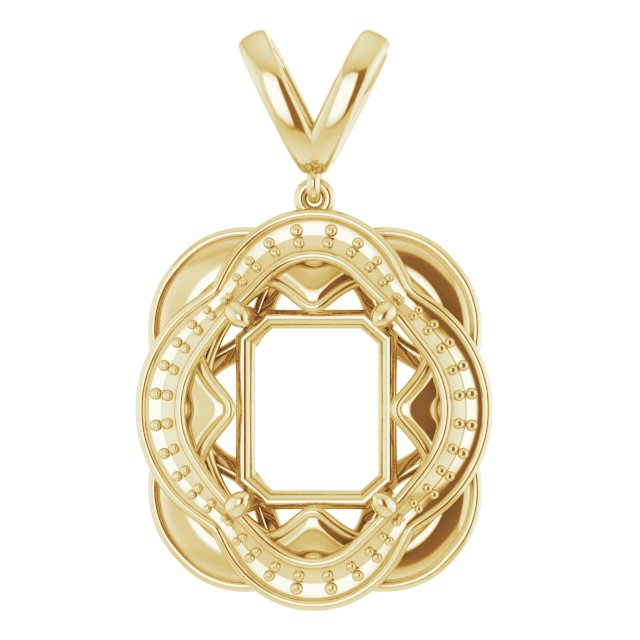 Halo-Style Pendant
