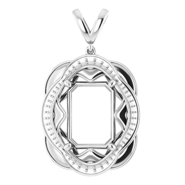 Halo-Style Pendant