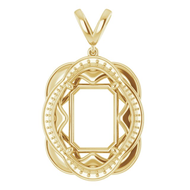 Halo-Style Pendant