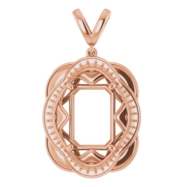 Halo-Style Pendant