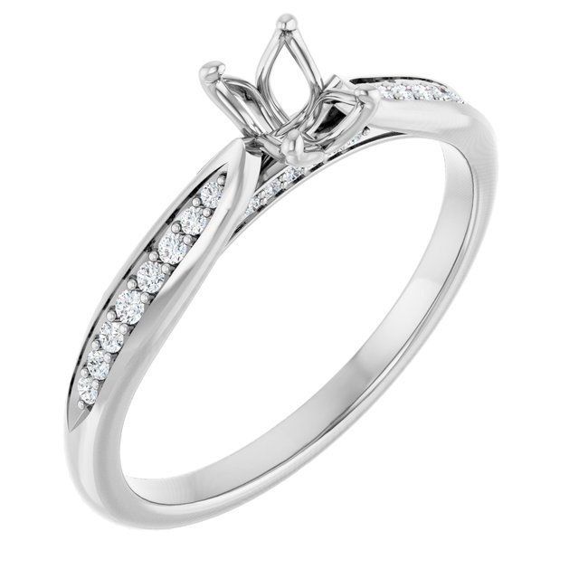 14k White Gold