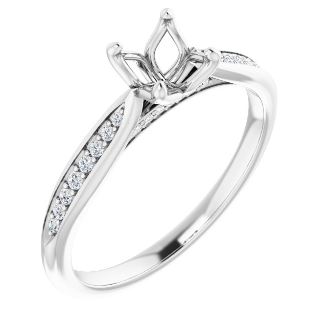 14k White Gold