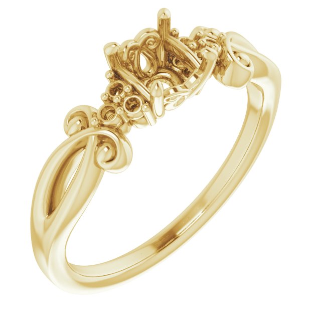 Accented Sculptural Ring