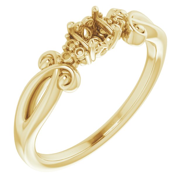 Accented Sculptural Ring