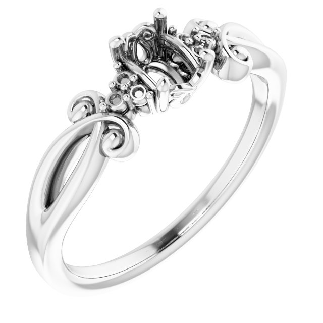 Accented Sculptural Ring