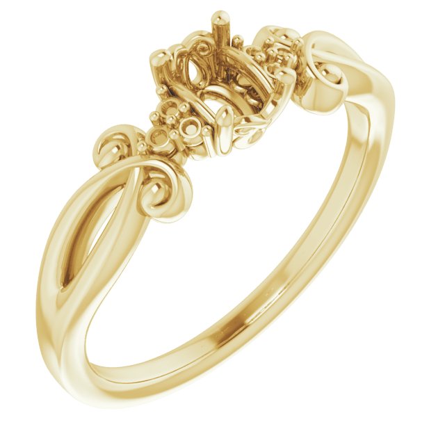 Accented Sculptural Ring