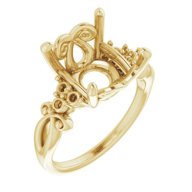 Accented Sculptural Ring
