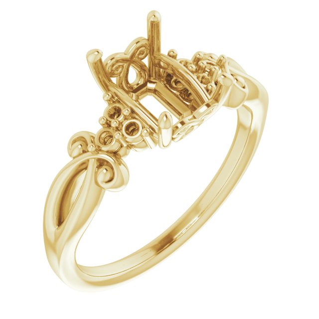 Accented Sculptural Ring