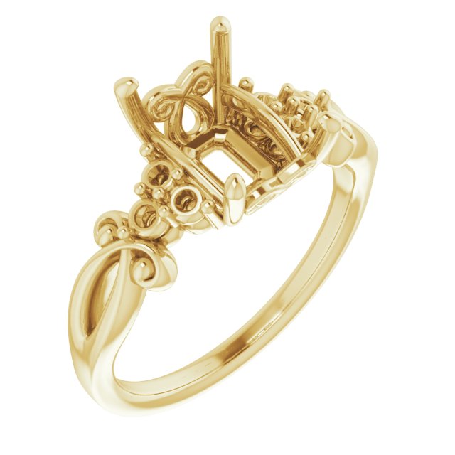 Accented Sculptural Ring