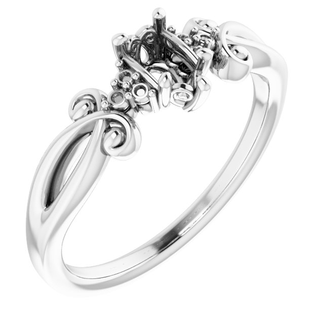 Accented Sculptural Ring