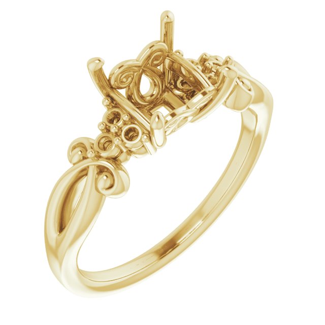Accented Sculptural Ring