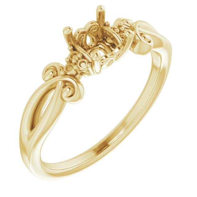 Accented Sculptural Ring
