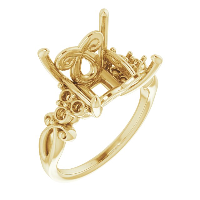 Accented Sculptural Ring
