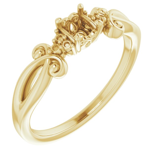 Accented Sculptural Ring