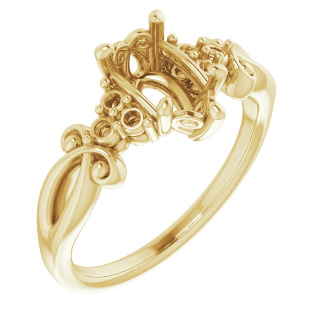 Accented Sculptural Ring