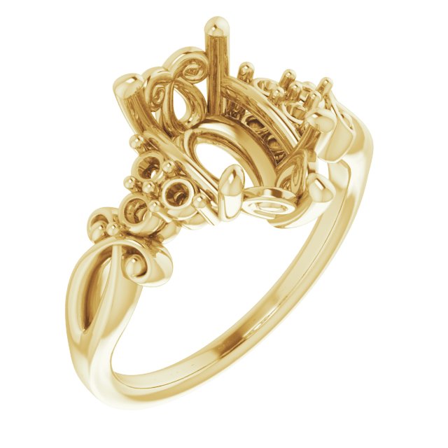 Accented Sculptural Ring