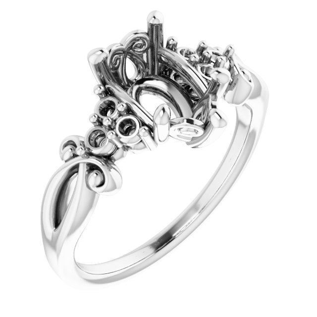 Accented Sculptural Ring