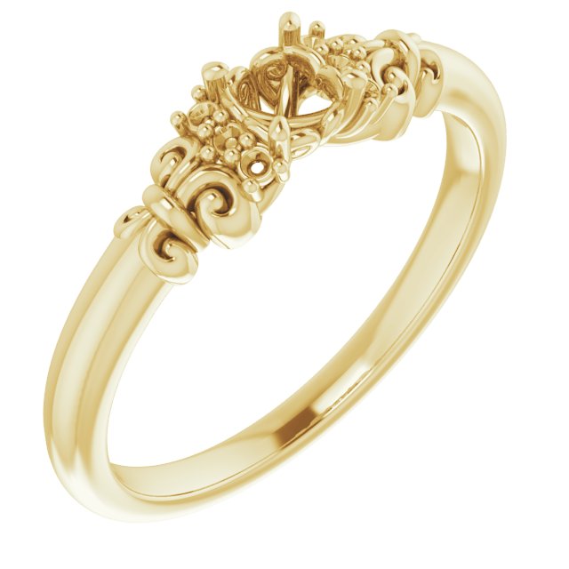 14k Yellow Gold