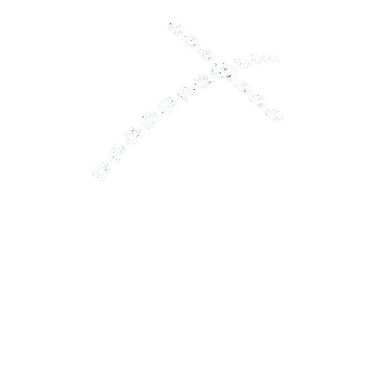 14k White Gold