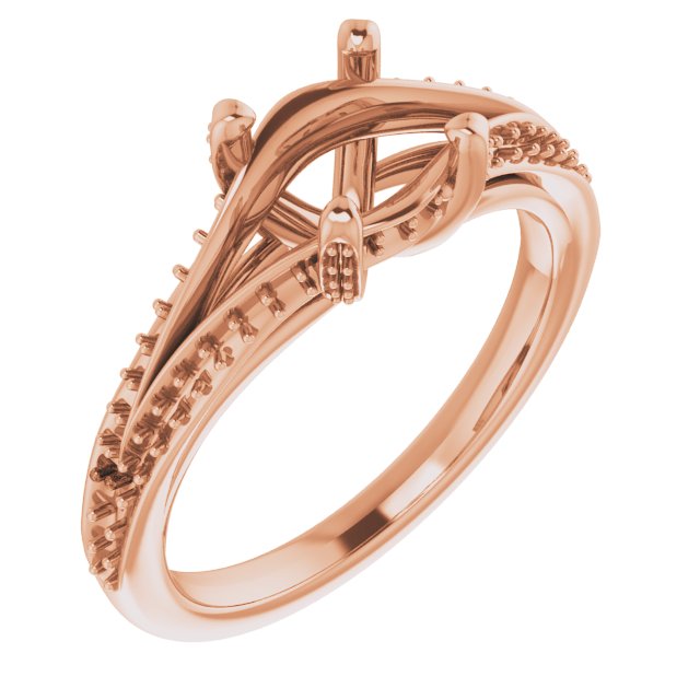 Accented Engagement Ring or Band