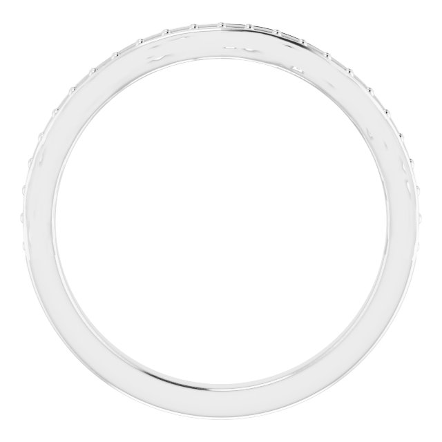 Band Mounting for 9x6 mm Pear Ring view 2