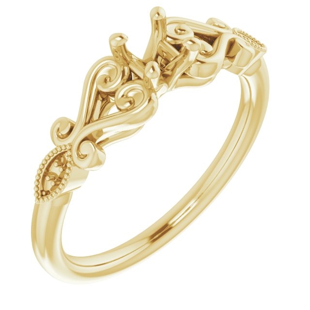 14k Yellow Gold